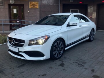 Mercedes-Benz CLA C117, X117 (Рестайлинг), 2017 г.