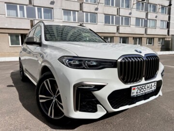 BMW X7, 7 мест, 2019 г.