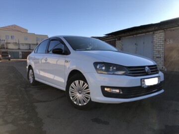 Volkswagen Polo Sedan I · Рестайлинг, 2017 г.