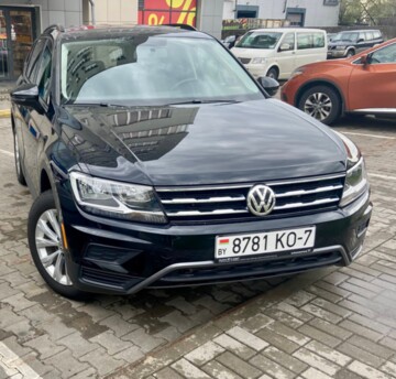 Volkswagen Tiguan II, 2020 г.