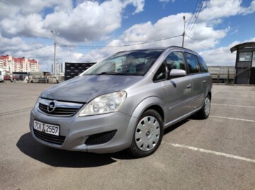 Opel Zafira B · Рестайлинг, 7 мест, 2009 г.
