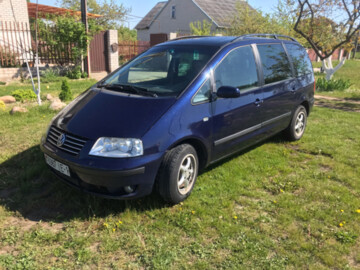 Volkswagen Sharan I · Рестайлинг, 7 мест, 2000 г.