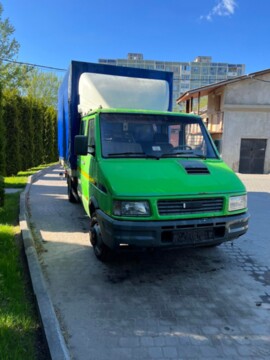 Iveco 4910 Грузовая бортовая тентованная, 1997 г.