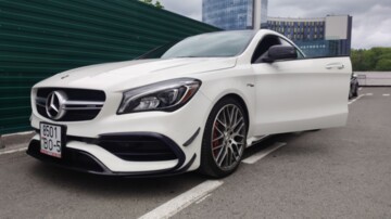 Mercedes-Benz CLA AMG C117, X117 (Рестайлинг), 2017 г.
