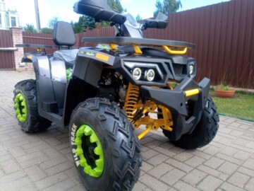 Motoland Wild Trak GREY-YELLOW LUX 200, 2022 г.