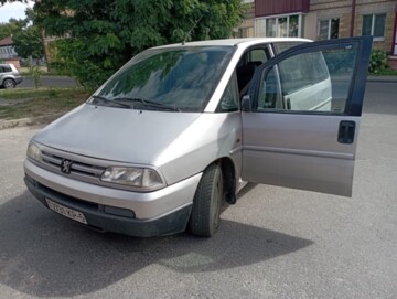 Peugeot 806 221, 7 мест, 1998 г.