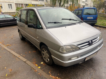 Peugeot 806 221 · Рестайлинг, 7 мест, 1999 г.