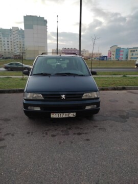 Peugeot 806 221, 7 мест, 1998 г.