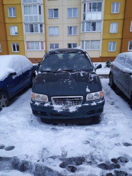 Hyundai Trajet I, 7 мест, 2001 г.