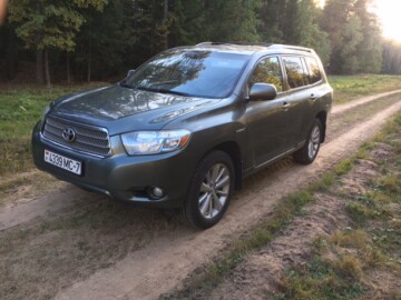 Toyota Highlander II (XU40), 7 мест, 2008 г.