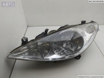 Фара левая в сборе для Peugeot 307 I 2001-2005