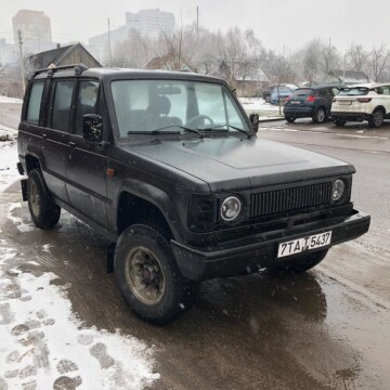 Isuzu Trooper I · Рестайлинг, 1990 г.