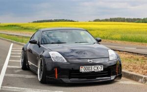 3,5 см над уровнем асфальта. Nissan 350Z в руках любителя stance