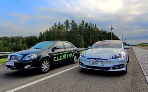 Наше чудо — Geely Electro. Тестируем белорусский электрокар в компании совершенной Tesla