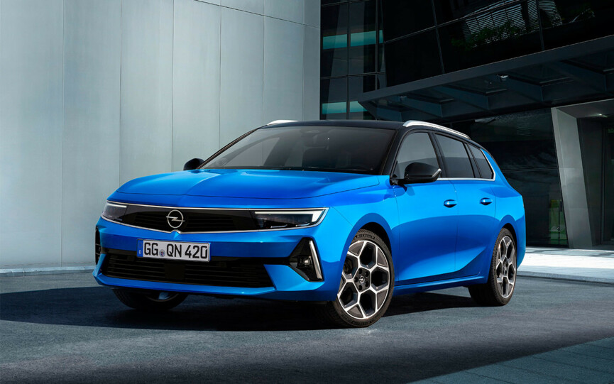 Opel представил новый универсал Astra на платформе Peugeot