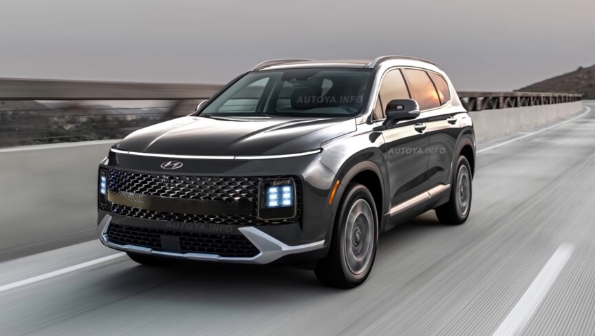 Новый Hyundai Santa Fe выйдет до конца 2022 года