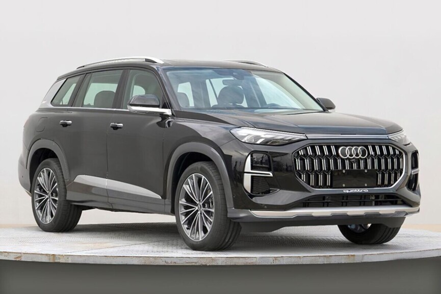 Audi показала салон своего самого крупного кроссовера