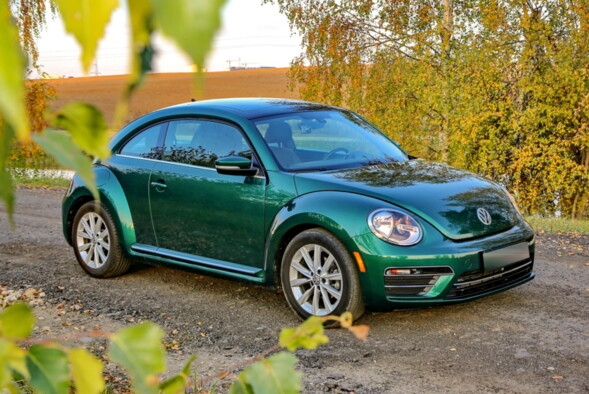 Шустрый «Жук». Минчанка заказала 210-сильный VW Beetle из Америки