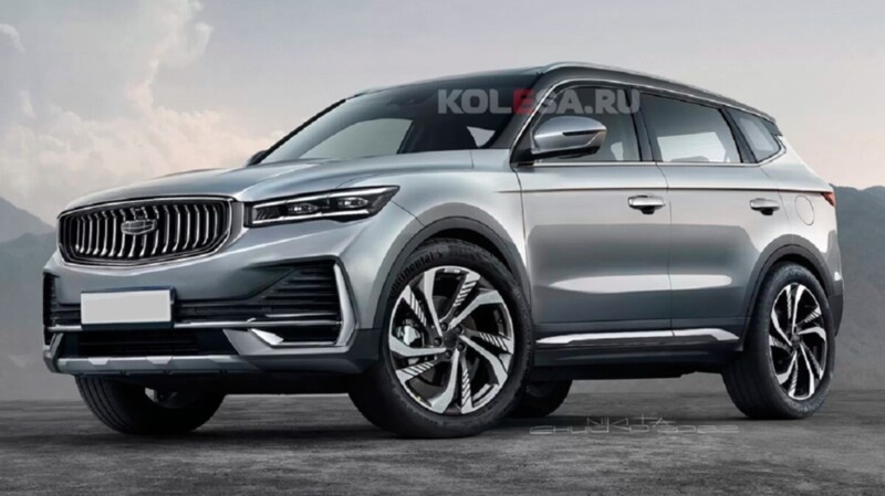 Geely Atlas нового поколения построят на одной платформе с Tugella