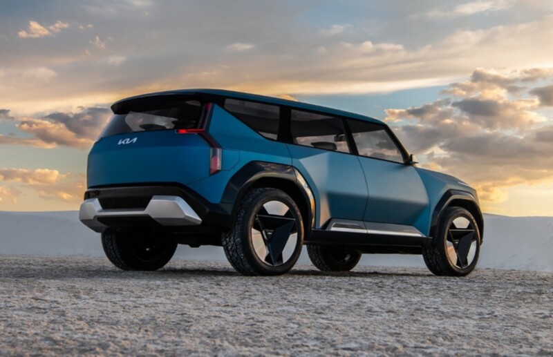 Самый крупный электромобиль Kia «засветился» на дороге
