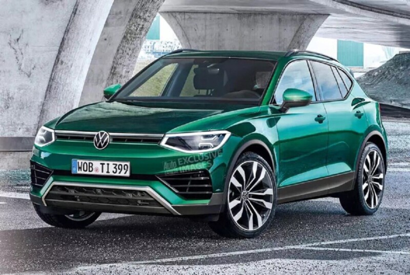 Новый Volkswagen Tiguan впервые замечен на дороге