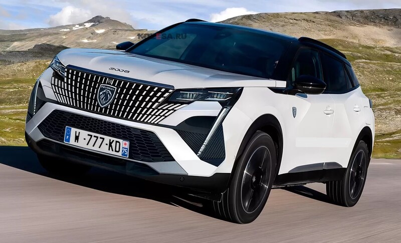 Обновлённый Peugeot 2008: первые изображения