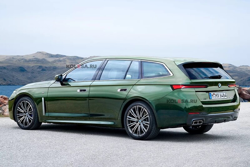 Универсал BMW 5 Series Touring следующего поколения: вот как он может выглядеть