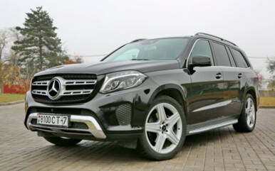 Mercedes-Benz GLS X166 на подъёмнике. «Нужно готовиться к тому, что обслуживание — очень дорогое»